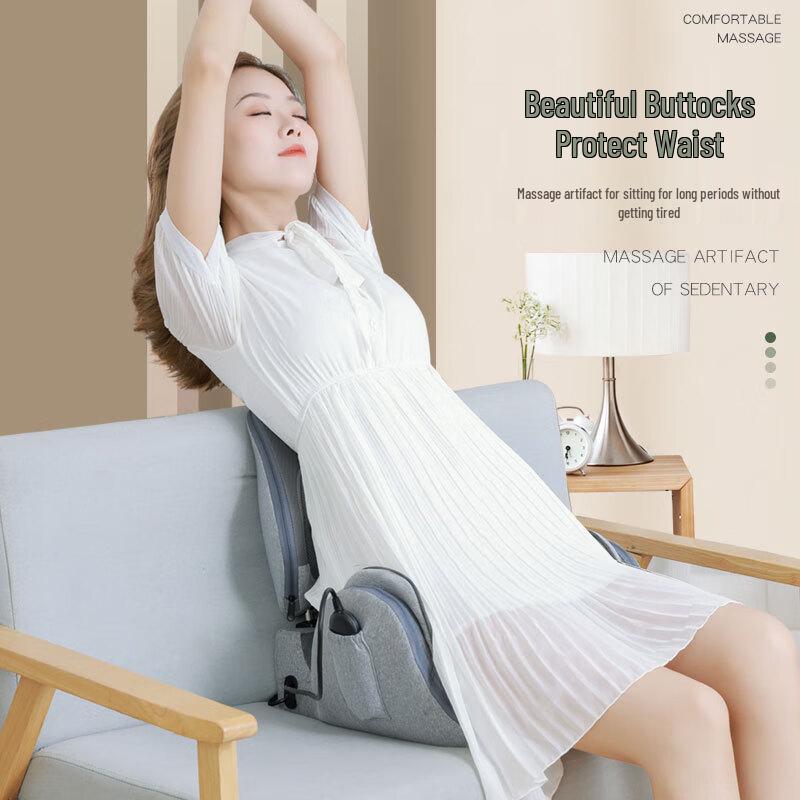 Foldable Waist & Hip Integrated Massage Cushion