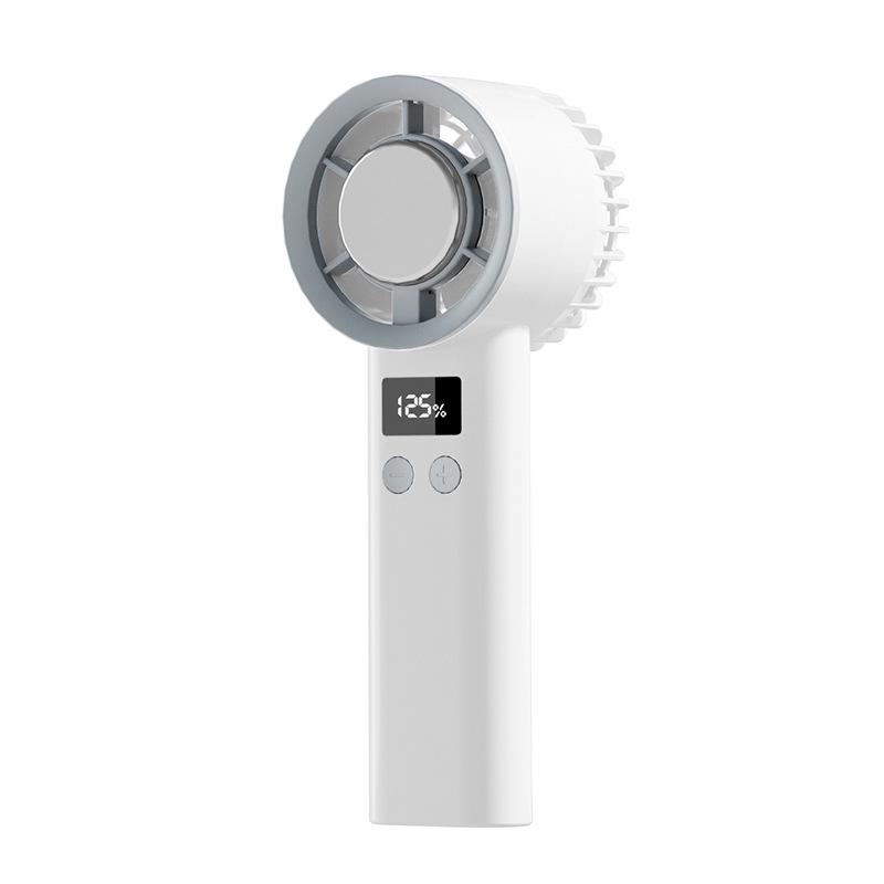 Portable Handheld Cooling Fan with Rechargeable Mini Turbine