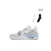 Air Jordan Legacy 312 Low Ardesia Cenere Azzurro Ghiaccio Sneakers da Uomo Bianco HQ1190-101