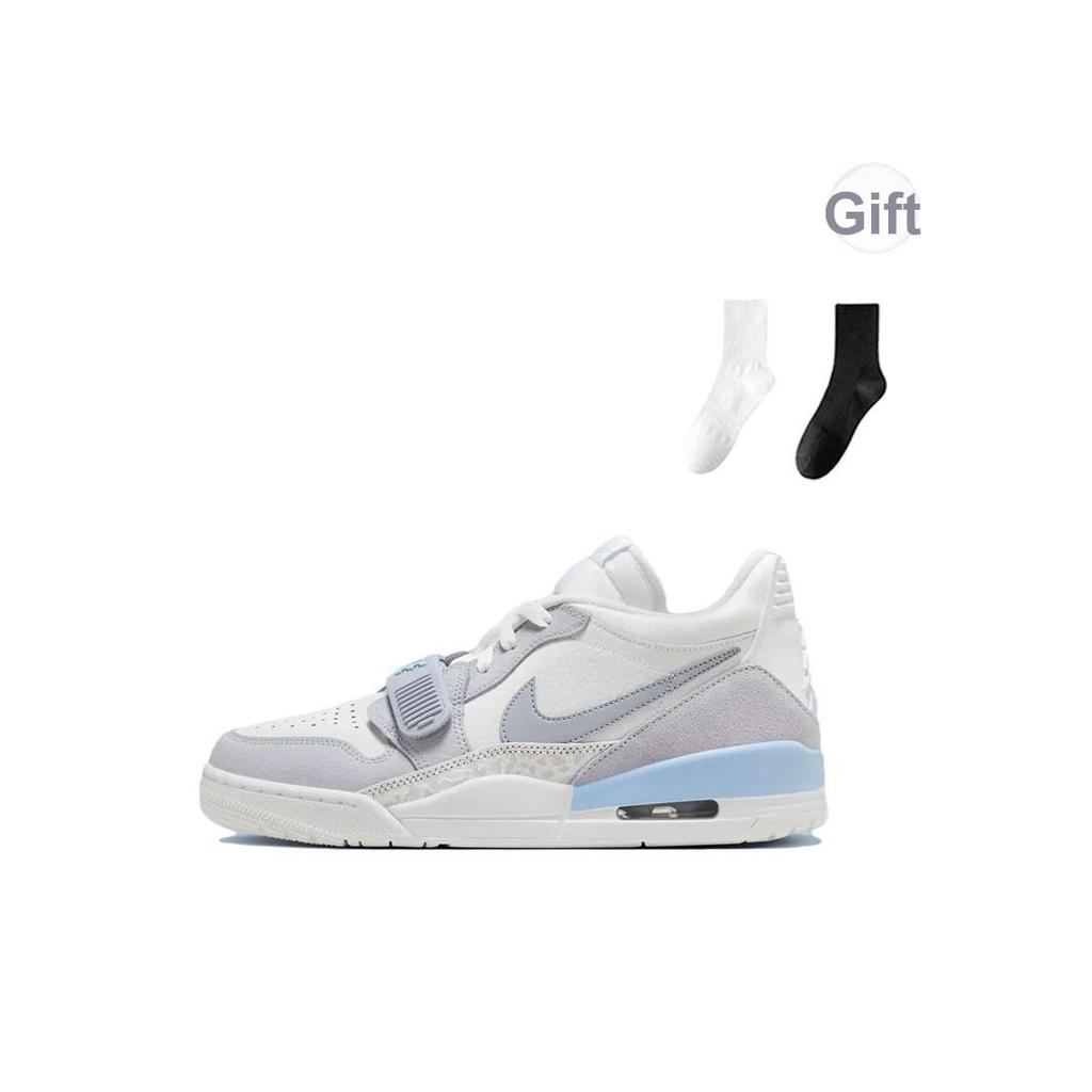 Air Jordan Legacy 312 Low Ardesia Cenere Azzurro Ghiaccio Sneakers da Uomo Bianco HQ1190-101