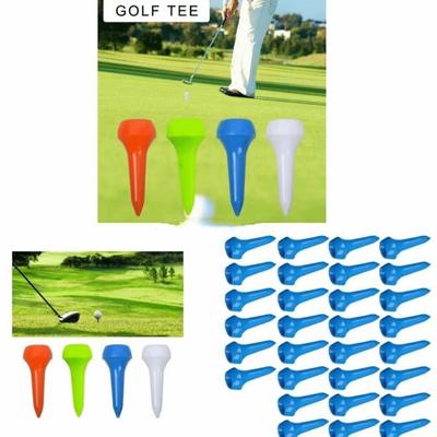 50pcs Multi-Color Mushroom Ball Nail Enhance Distance Golf Tee Golf Ball Pegs  Swing Improvement
