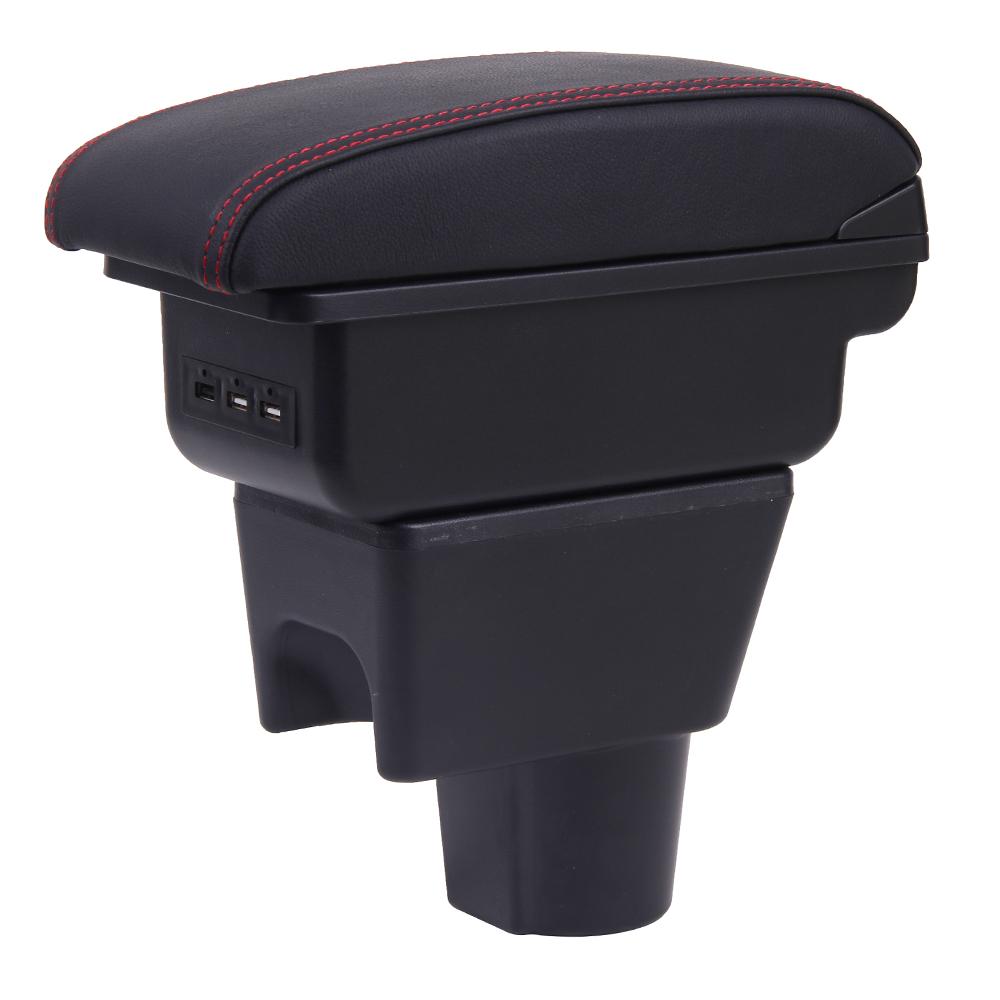 Per Nissan Terrano 3 Per Renault Duster Box bracciolo auto Renault Oroc Accessori di stoccaggio retrofit Dettagli interni Ricarica USB