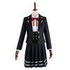 V3 Danganronpa Anime Shirogane Tsumugi Uniform Cosplay Costume Suit Jacket Wig