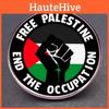 Pin Drapeau Palestinien Badge Libération de la Palestine Accessoire Alliage Métal