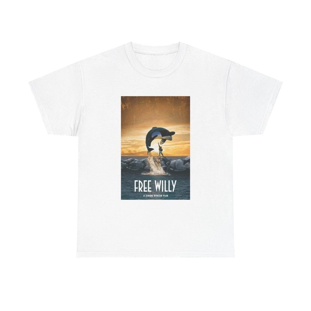 Herren- und Damen-T-Shirts Free Willy