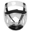 Breathable Taekwondo Helmet Gear Transparent Mask Taekwondo Helmet  Face Guard
