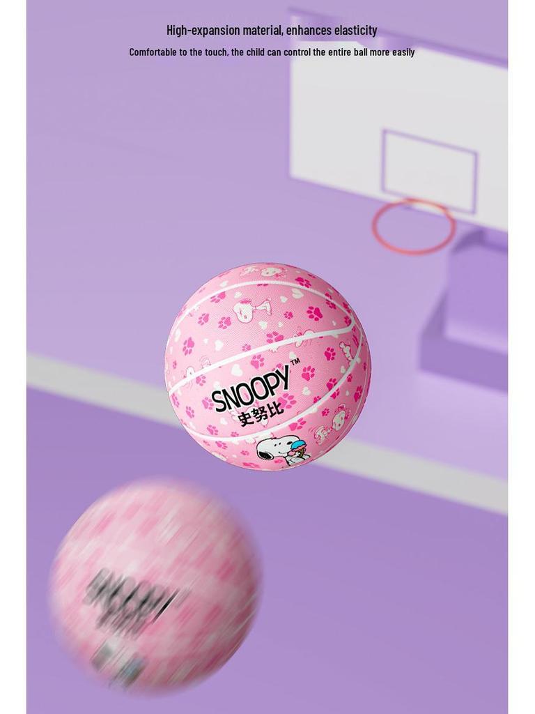 Children's Size 3 & 5 Durable Rubber Basketball for Kindergarten & Primary Students - Training & Fitness Equipment