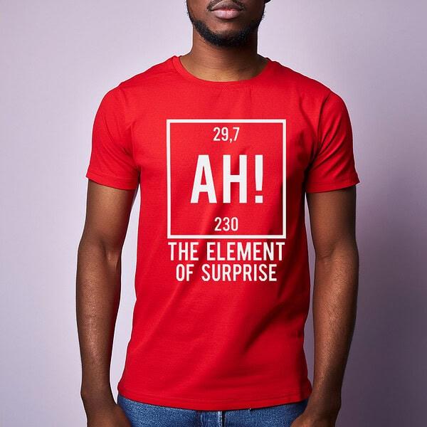 2026 HOT SALE Project Hail Mary AH Element of Surprise Ryland Grace T-shirt Men and Women Summer Clothing Breathable Fashion Short Sleeved Top Tee