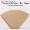 Disposable Coffee Paper Filters, 100 Pcs Cone Replacement Filter For Coffee Maker U-shaped Filter Paper for Drawer Boxes