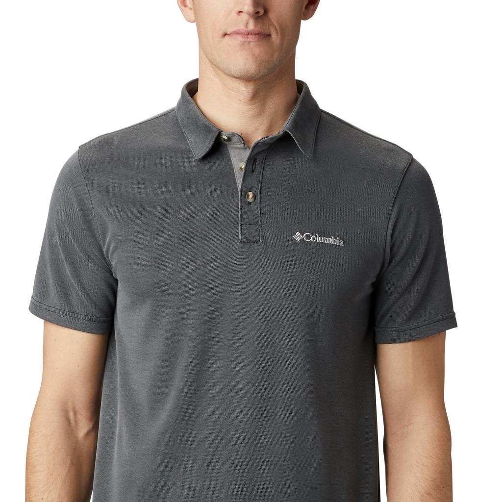 Columbia Nelson Point Men' Polo Shirt Gray 1772721011 R (48)