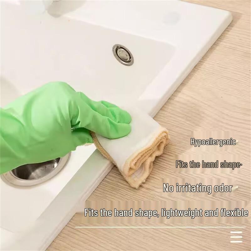 Durable Thick Nitrile Household Cleaning Gloves