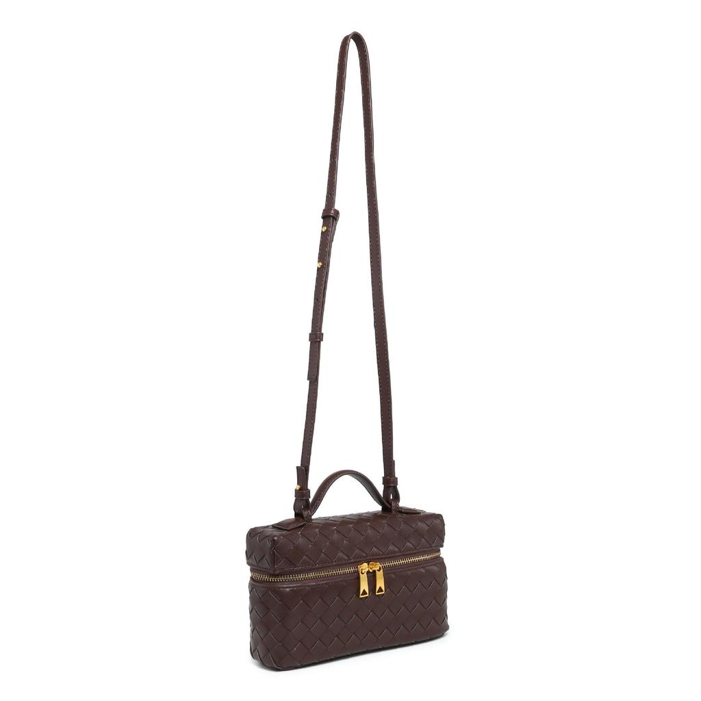 2025 Women's Woven Lunch Box & Cosmetic Messenger Bag Y