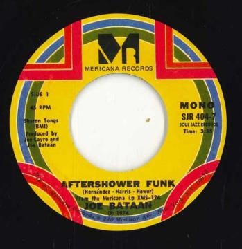 

7inch Record JOE BATAAN - Aftershower Funk / Fin SJR4047 Soul Jazz Recor 2018 UK Jazz