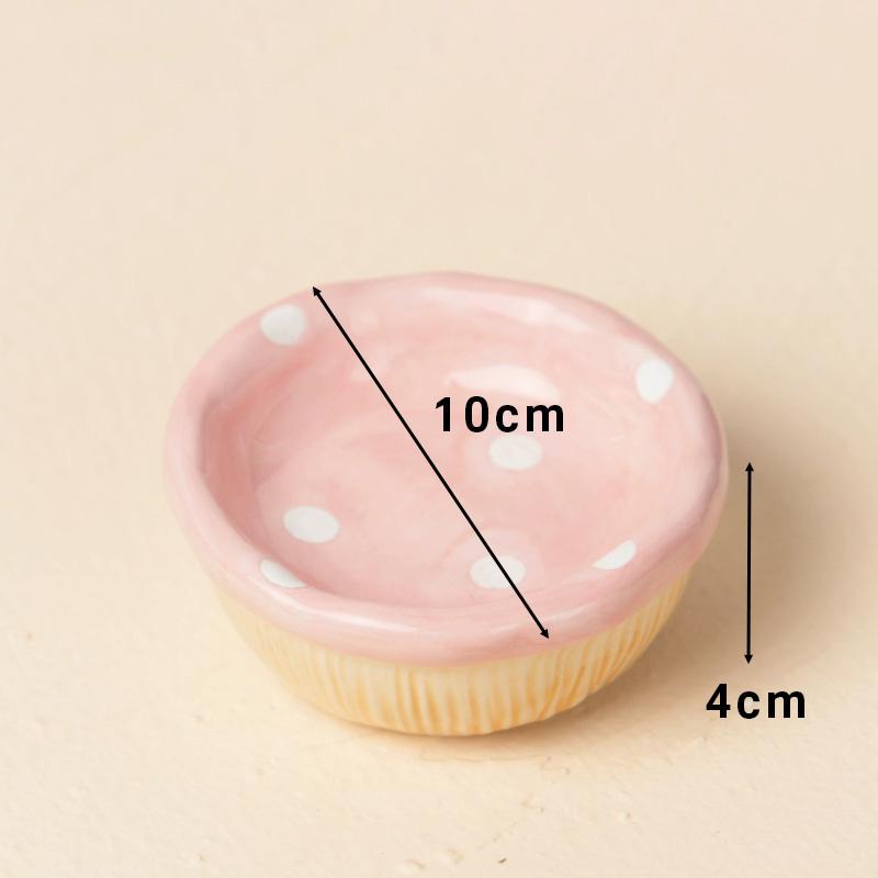 

1pcs Cute Ceramic Mushroom Hamster Nest Small Pet Hideout Water Bottle Food Bowl Golden Bear Ferret Rat Furniture Sleephouse AS Shown