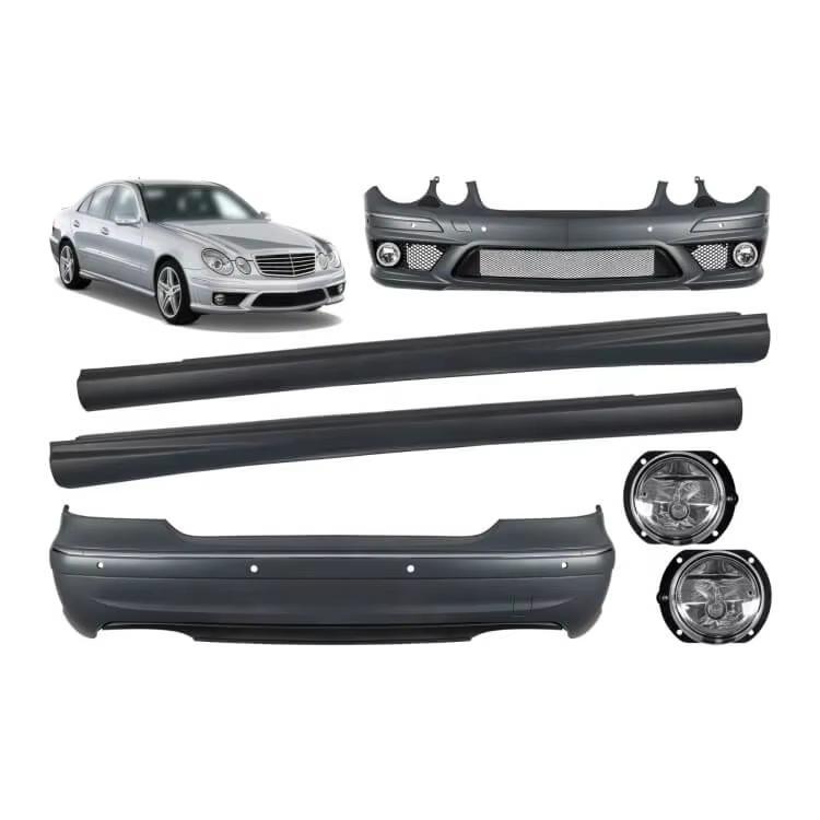 DRL Body Kit with AMG/E63 Front Bumper for Mercedes E-Class W212 (2010-2013)