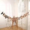 Complete Happy Birthday Decor Kit Colorful Letter Banner Hat Garland for Baby Shower Birthday Party Decorations