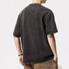 Men's printed short-sleeved t-shirt men's tide summer loose five-minute sleeve trend ins simple printed half-sleeved tops