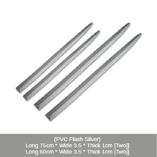 4PCS Universal Voll Schwarz Auto Körper/Seite Tür Anti-kollision Anti-scratch Dekoration Schutz Klebestreifen auto