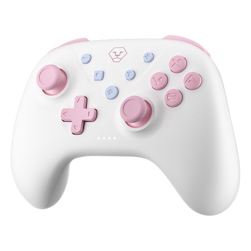 

AOLION ALNS2288 600mAh Wireless Controller for Nintendo Switch with Wake-up Turbo Vibration White