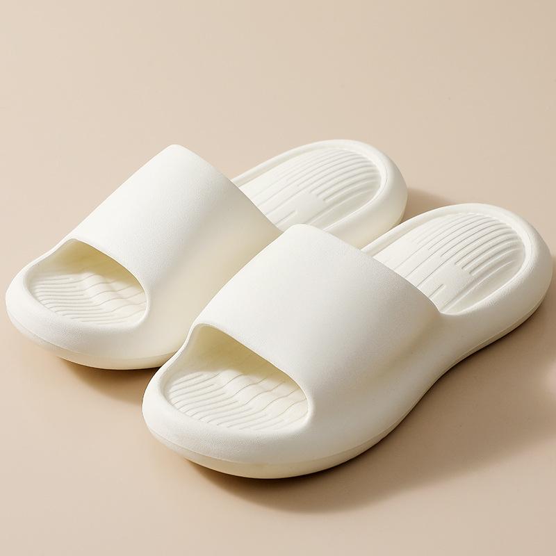 Dámské letní pantofle Měkké silné platformové nazouváky Venkovní Eva Tiché koupelnové Plážové sandály Pár Protiskluzové Jednobarevné nazouváky Boty