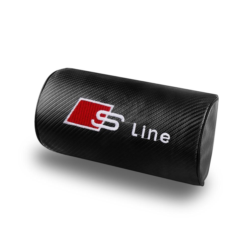 

Car Seat Head Support Pillow Auto Headrest Neck Support Protect for Audi A1 A3 A4 A5 A6 A7 A8 B5 B6 B7 B8 C5 C6 RS3 RS5 RS6 RS7 S3 S4 S5 S6 S7 1pcs sline