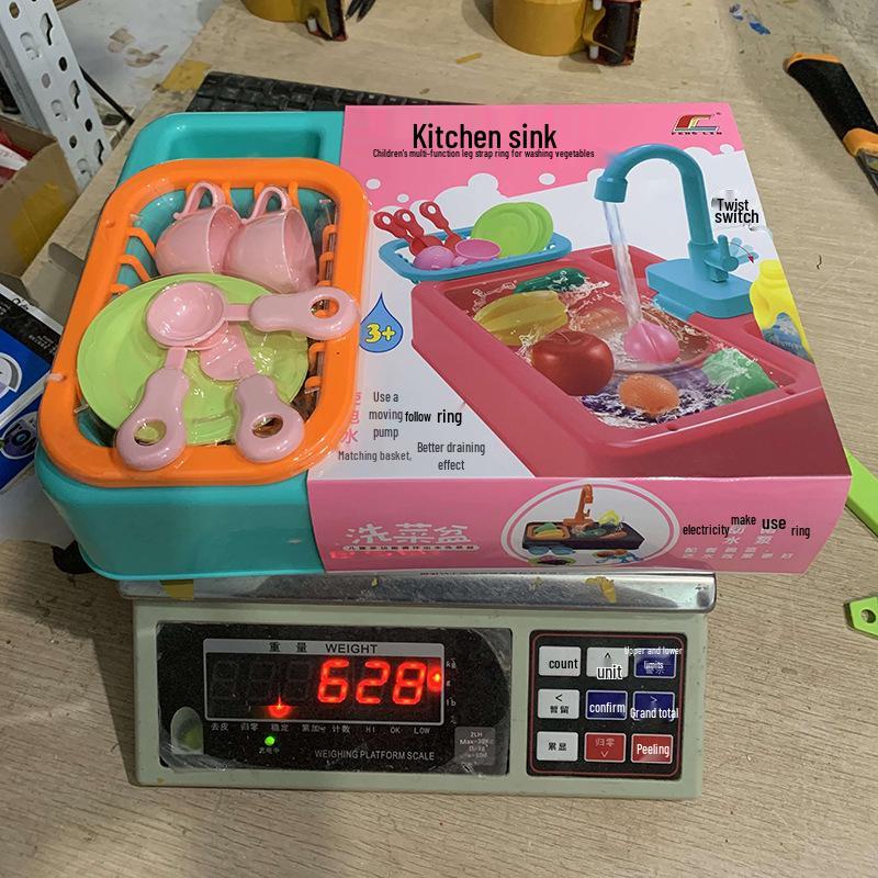 Educational Kitchen Role-Playing Dishwasher Toy for Kids