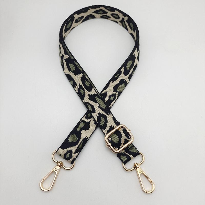 New Color Leopard Print Shoulder Strap Bag Accessories Versatile Crossbody Personality Long Strap Mobile Phone Lanyard Strap