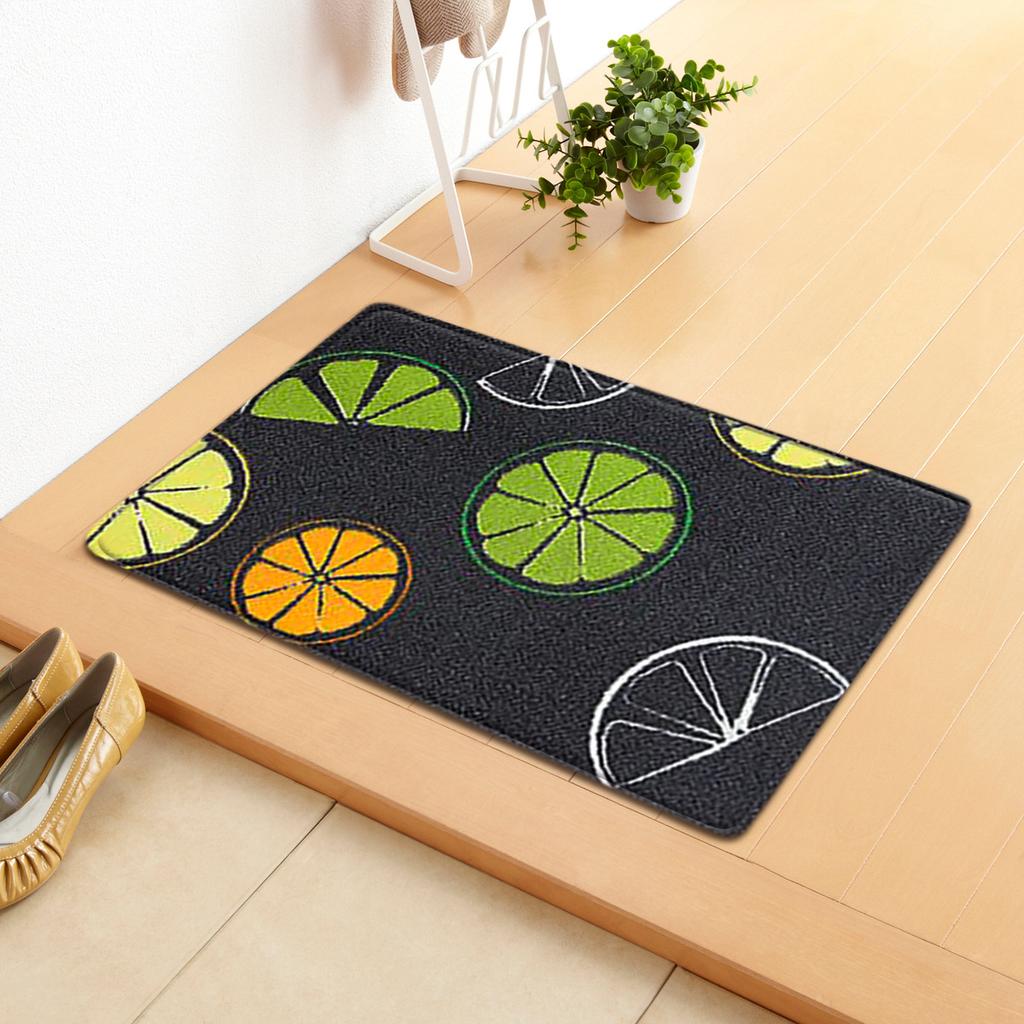 Creative Home Door Mat Water Absorbent Non-Slip Mat Living Room Kitchen Floor Mat Bedroom Carpet