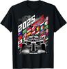 Formel 1 Rennstrecke Zeitplan Gang 2025 Grand Prix Orte T-Shirt Grafik T-Shirts Druck auf Ded Camisas Streetwear