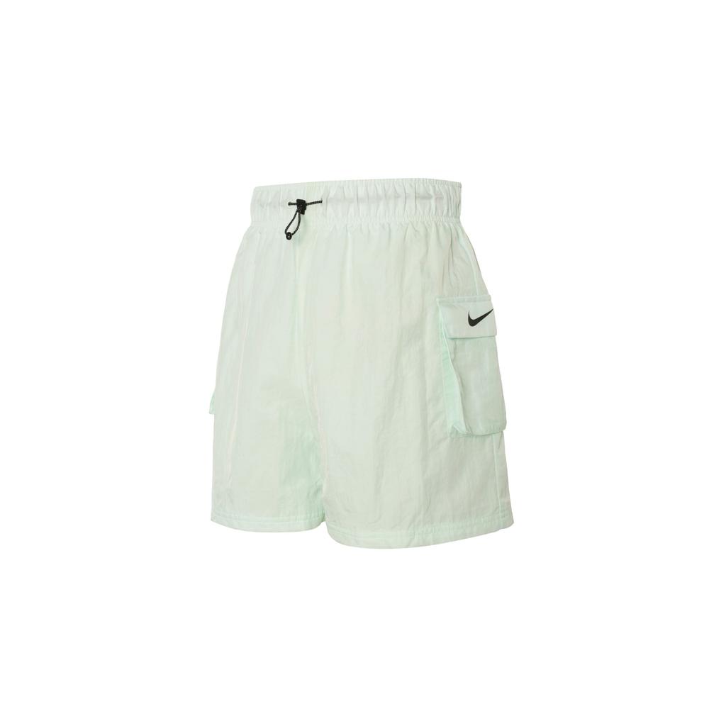 Nike Elastic Woven Sports Casual Shorts Women Bottoms Light-Green DM6248-394