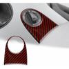 Car Interior Sticker Vinyl Decal for Chevrolet Corvette C6 2005-2007 Gear Shift Panel Cover Console Trim Accessory Black Style B