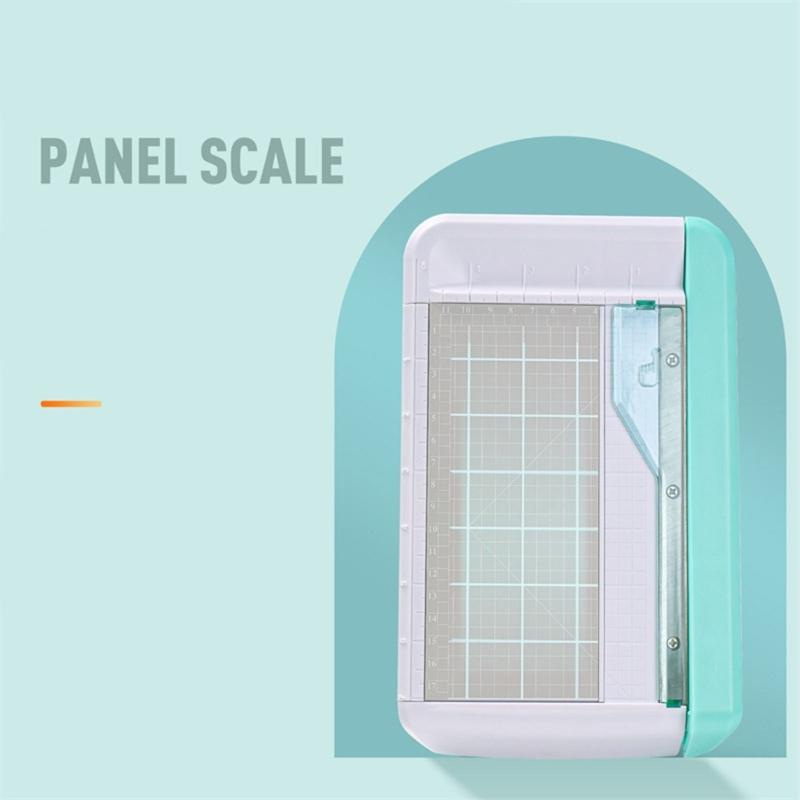 Paper Cutter Paper Slicer with Scale Paper Trimmer Multifunctional Paper Cutting Tool for Paper Photos Label Cardstock