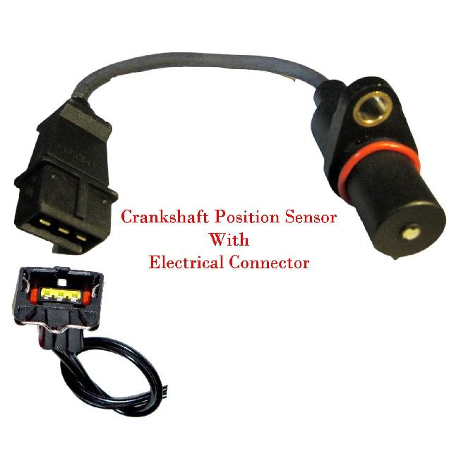 Crankshaft Position Sensor W/ Connector Fits: Hyundai Accent Elantra Tiburon