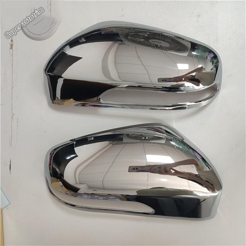 2PCS Car Rearview Mirror Cap Shell Decoration Cover Trim For Chery Tiggo 8 Pro ABS Chrome Exterior Accessories