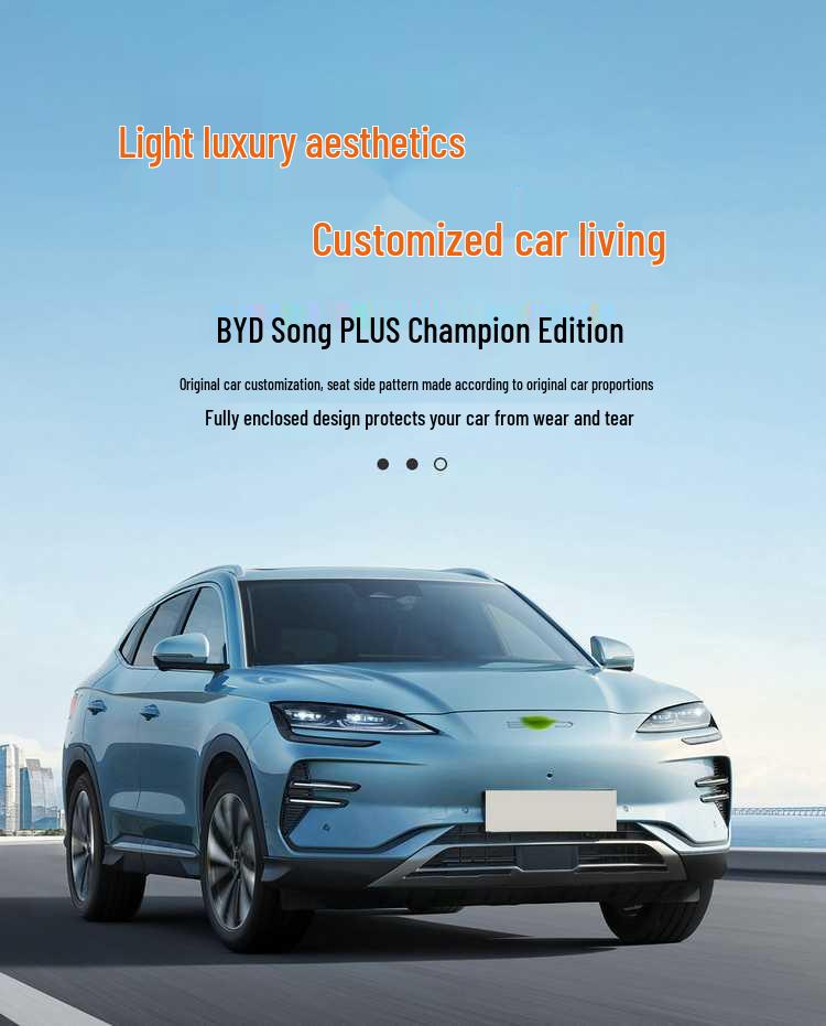 BYD Song Plus DMMI Full-Coverage EV Seat Covers: 26 Models & Accessories