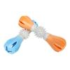 Dog Treat Dispenser Chew Toy Bite Resistant Puppy Food Leakage Feeder Toy Pet Dumbbell Teething Cleaning Interactive Enrichment Toy