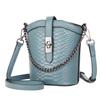2023 New Genuine Leather Crossbody Bag Women's Small Bag Fashion Texture Crocodile Pattern Shoulder Bag Women's Handbag