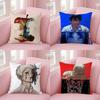 El Caso del Verano en que Murió Hikaru Peluche Tela Suave Funda de Almohada Estampado a Doble Cara Funda de Cojín Regalos para el Hogar