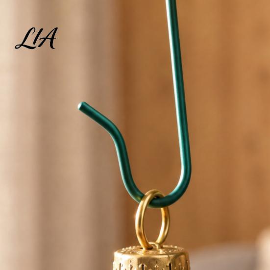 Metal S-shaped Hangers 100 Pcs Christmas Ornament Hooks, S-Shaped Hangers, Festive Tree Hooks for Baubles Balls, Lanterns, Decoration Lightweight