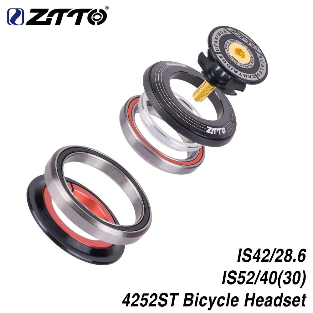 3434S Bicycle Headset 4444S 4252ST Straight Tapered Fork Straight Tube Headset Accessories Road Bike Internal Threadless Headset