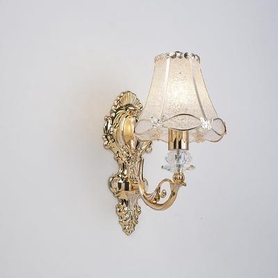 Europäische Blütenblatt Wand Lampe Nacht Gold Single-Kopf TV Hintergrund Wand Lampe Schlafzimmer Zimmer Wohnzimmer Flur Treppen Licht MJ1207