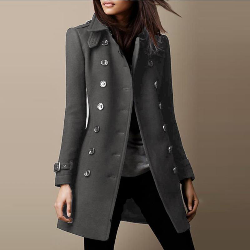 Autumn and Winter Woolen Women's Coat Nizi Jacket