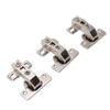 3Pcs Folding Hinges Zinc Alloy 180 Degree Integral Short Arm Hinge Set Hardware for Cabinet