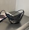First Layer Cowhide Dumpling Bag, New High-end High Cow Horn Small Bag, High-end Feeling, Niche Crescent Commuting Bag