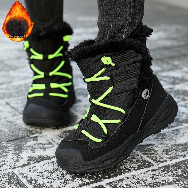 2025 Winter Kids' High-Top Non-slip Waterproof Snow Boots