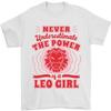Power Of Leo Mdchen Sternzeichen Horoskop Herren T Shirt 100 Baumwolle Vintage Washed Comfortable Stretched Graphic Soft