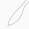 J.Lauren 0N0539 Silk Cord and Silver Pendant Basic Necklace