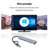 Type-C USB Hub Multi Splitter Adapter Portable USB Hub Expander High Speed Transmission Plug and Play for PC Computer