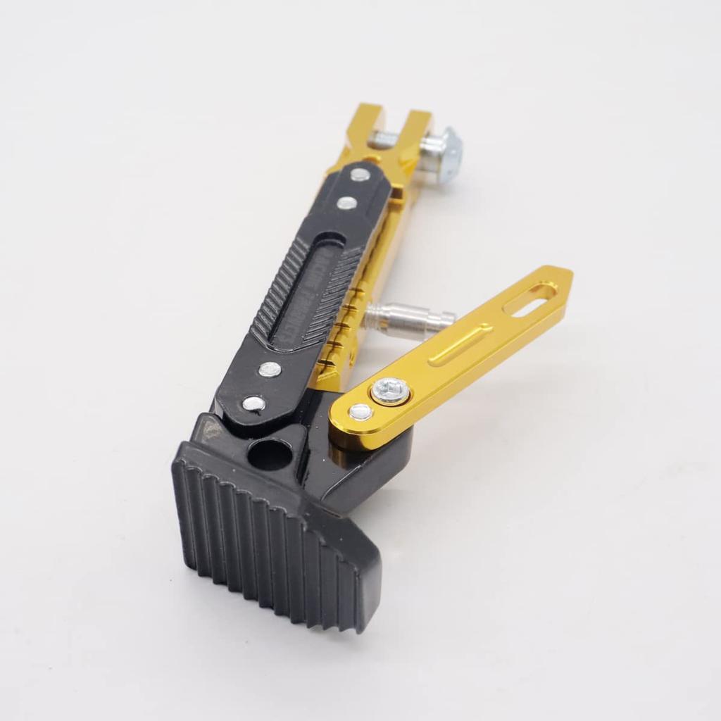 ZCJSZP Adjustable CNC Metal Motorcycle Foot Bracket Bicycle Side Bracket