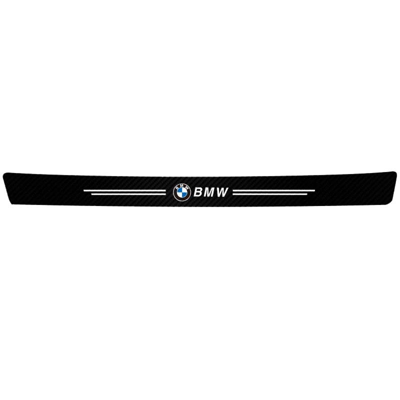Universal 3D Carbon Fiber Car Door Sill Protector Stickers For BMW Performance E46 E90 F10 F30 X3 F20 E46 E60 E70 E39 E36 E87